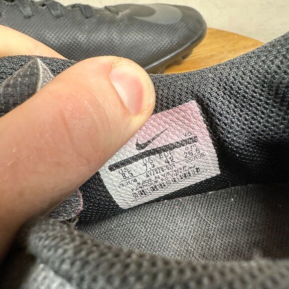 Nike Nike Mercurial Vapor‎ 12 Club MG AH7378-001 Cleats Shoes Mens Size 8.5 - Picture 8 of 8